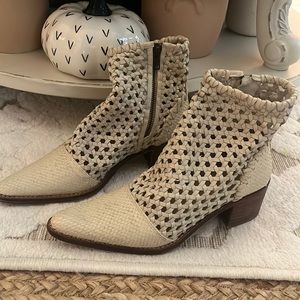 Free people the loop woven boot in cream